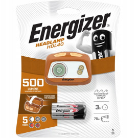 Latarka czołowa LED 500lm, 3xAAA - ENERGIZER HEADLIGHT HDL40